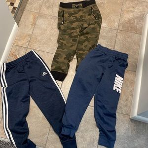 Adidas Nike Old Navy boy sweatpants